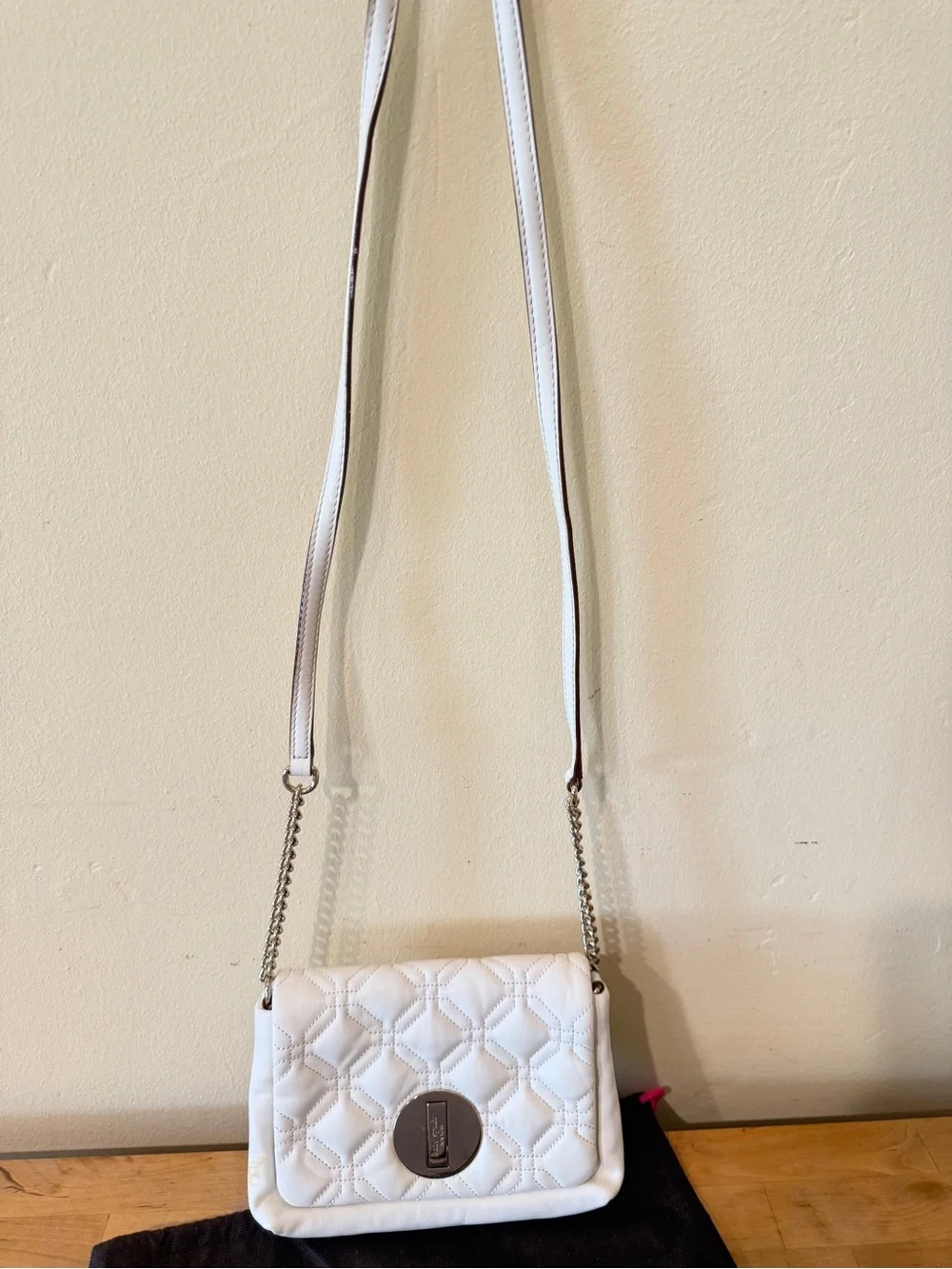 Kate Spade Astor Court Naomi bone quilted crossbody WKRU1999